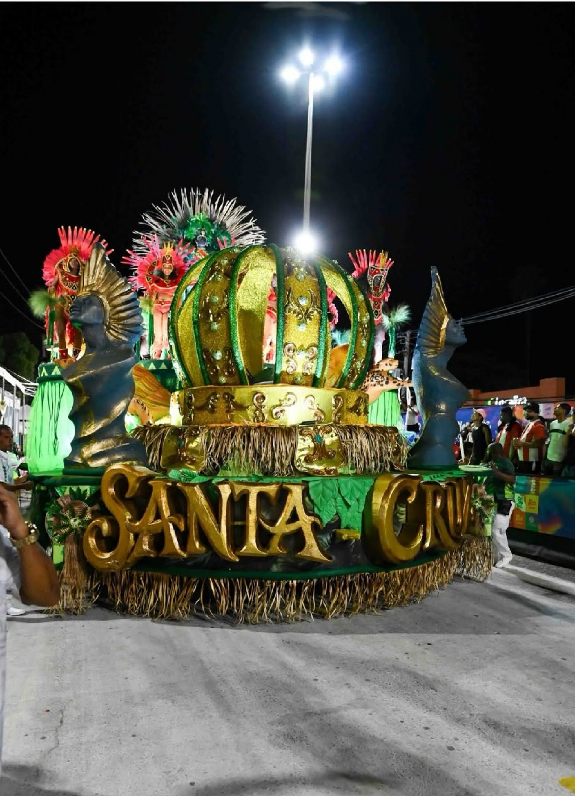 Acadêmicos de Santa Cruz é a vencedora da Série Prata - Reprodução / Instagram