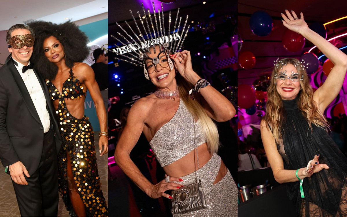 Famosos prestigiam evento que celebra a folia carioca