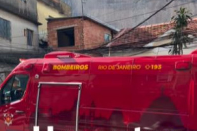 Explosão por vazamento de gás deixa três feridos na Rocinha