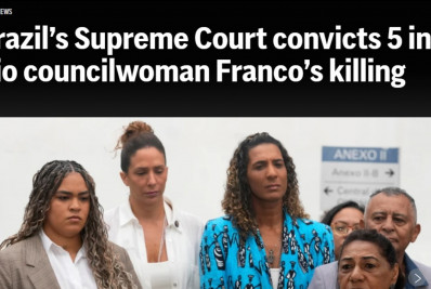 Imprensa internacional repercute condenação no caso Marielle Franco