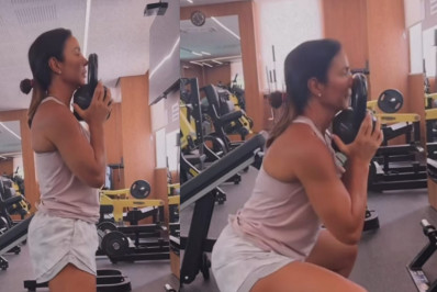 Ivete Sangalo mostra treino e recebe elogios