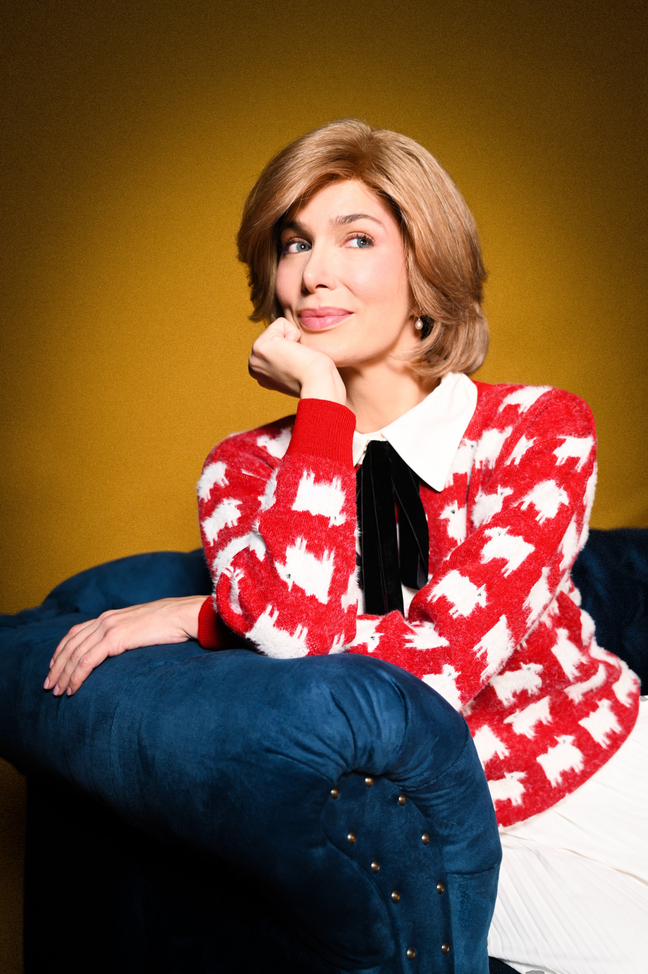 Sara Sarres interpreta princesa Diana em musical - Carlos Costa / Divulgação