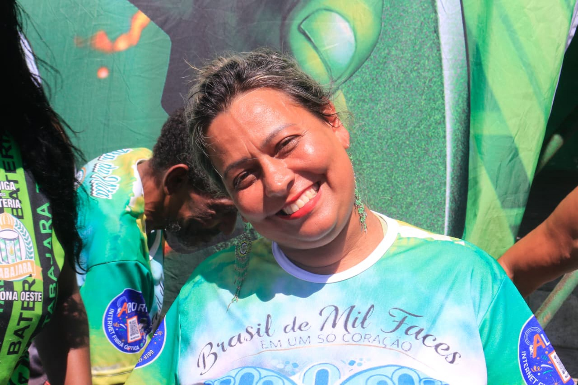 Flávia Victorino, componente de ala da Acadêmicos de Santa Cruz
 - Carlos Elias / Agência O Dia