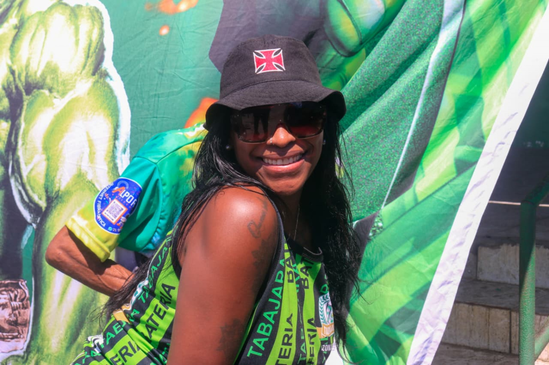 Luana Lúcia, componente de ala da Acadêmicos de Santa Cruz
 - Carlos Elias / Agência O Dia