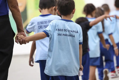 Alunos de escola no DF são 