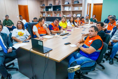 Prefeitura de Meriti alinha medidas emergenciais com Defesa Civil Nacional após fortes chuvas