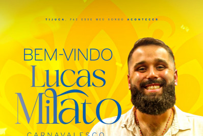 Lucas Milato é o novo carnavalesco da Unidos da Tijuca