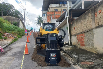 Novas redes de água melhoram o abastecimento no Jardim Metrópole, em São João de Meriti
