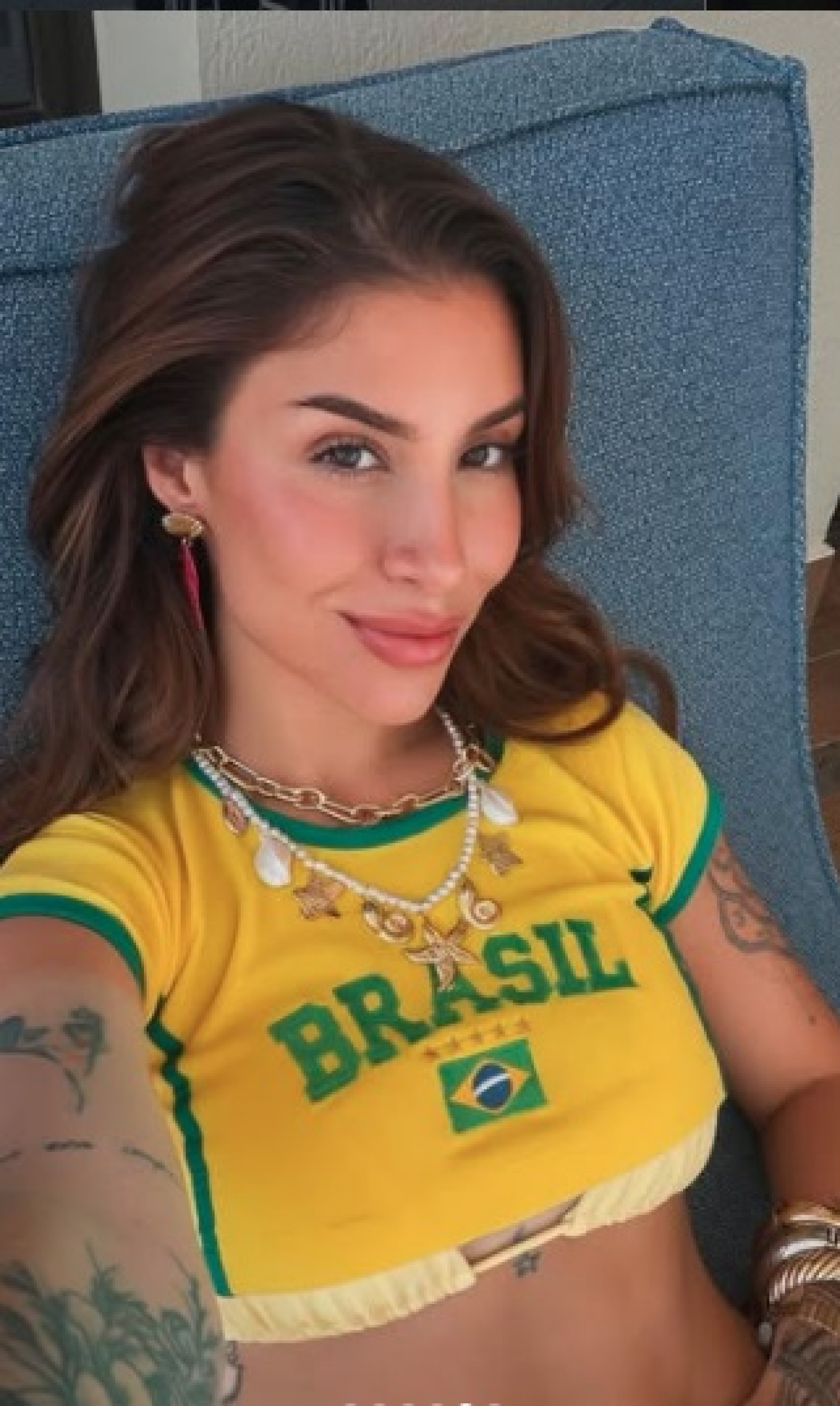 Bianca Andrade usa maquiagem monocromática - Reprodução do Instagram