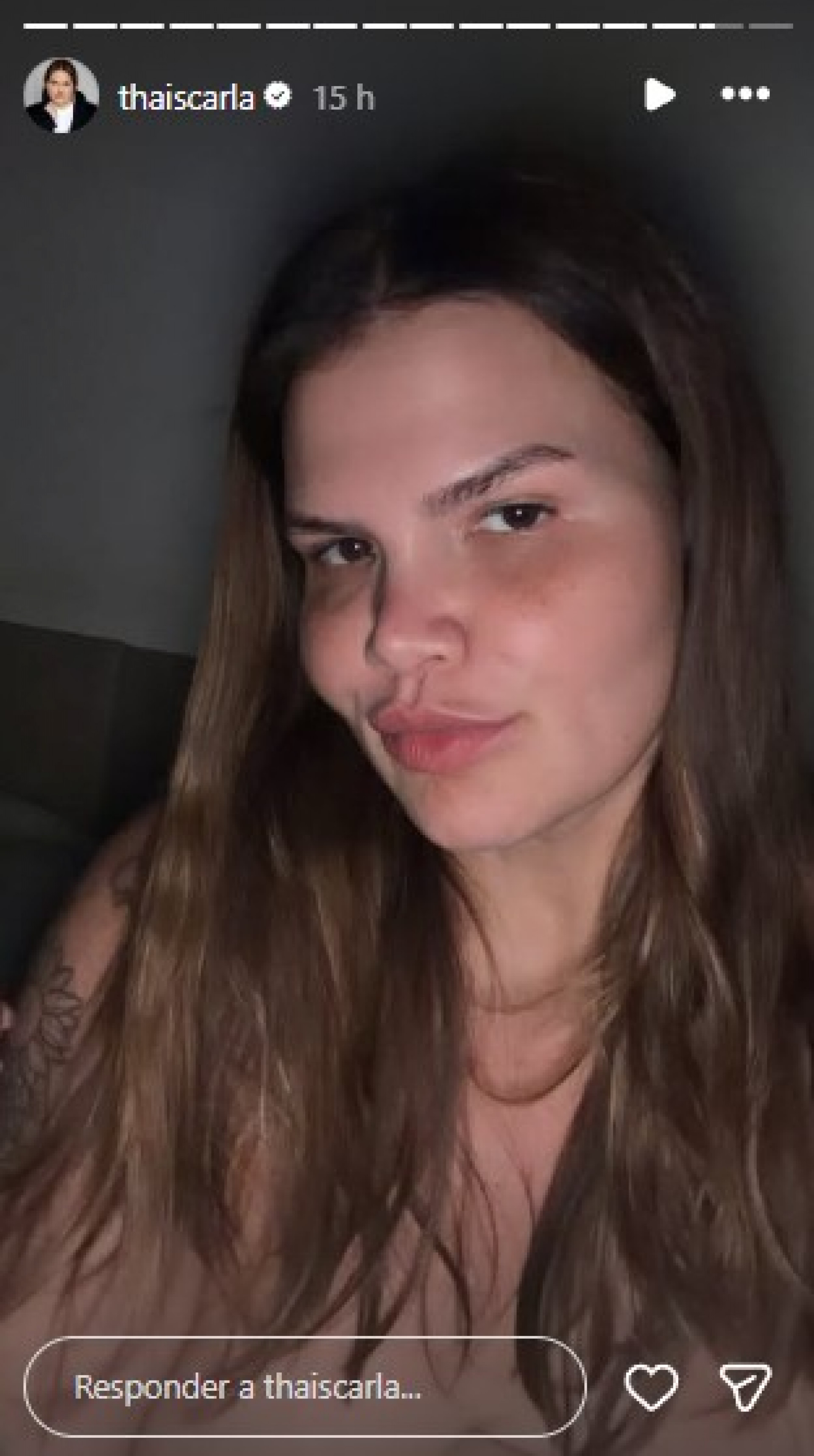 Thais Carla mostra resultado após manutenção do mega hair - Reprodução / Instagram