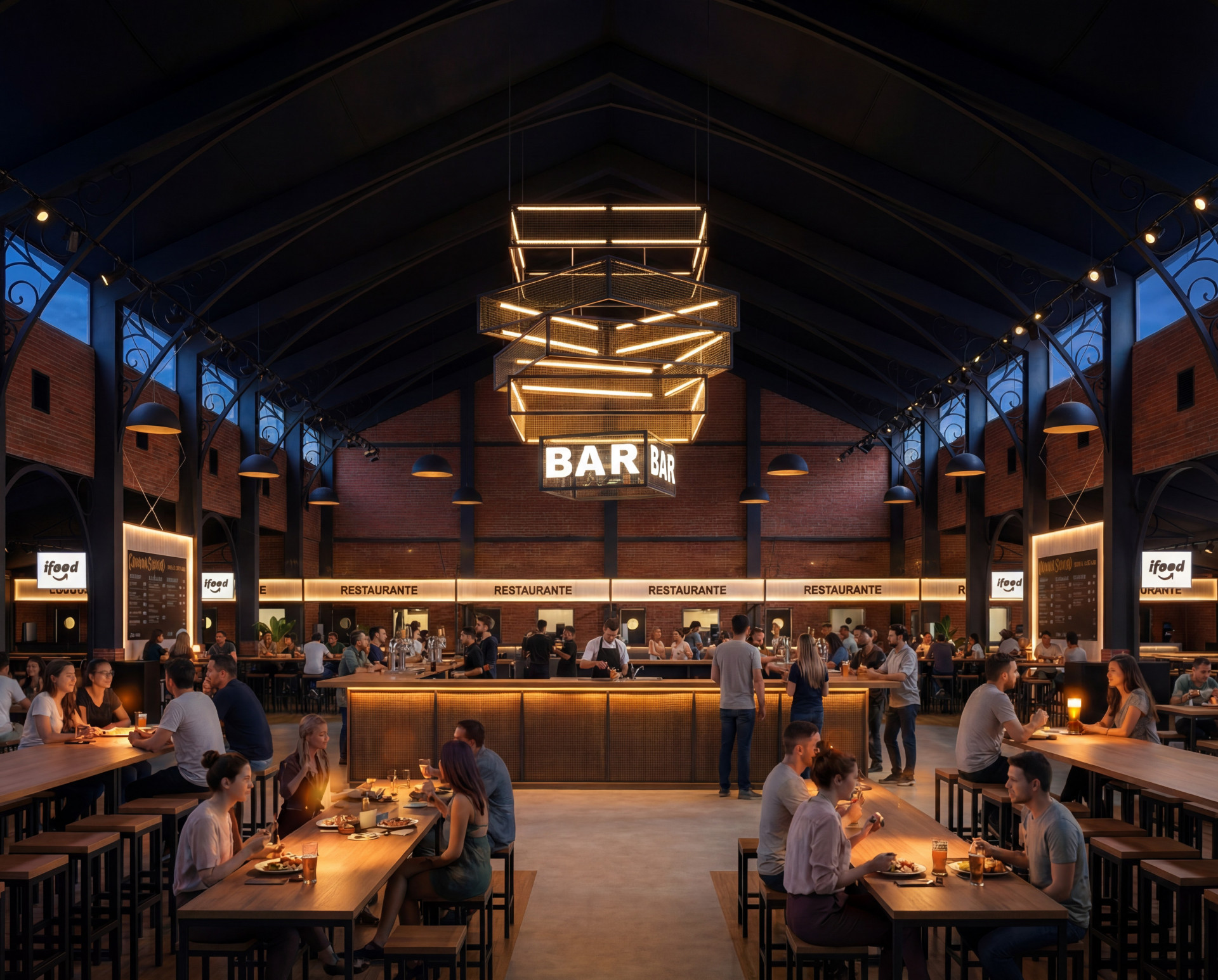 Espaço Gourmet Square, do Rock in Rio, será assinado pelo chef Pedro Siqueira - Divulgação