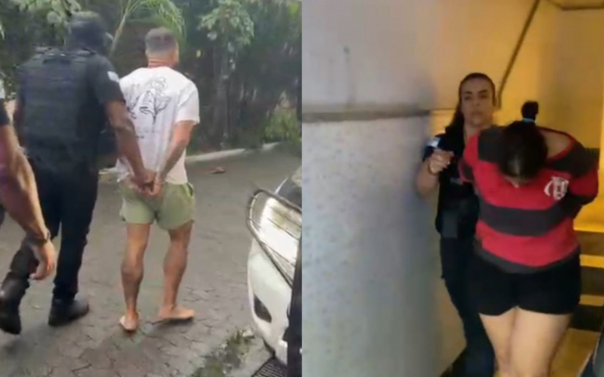 De acordo com a polícia, homem era responsável pelo planejamento das ações, enquanto a mulher atuava na movimentação dos recursos