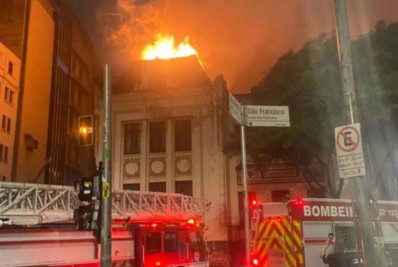 Incêndio atinge prédio histórico da Faculdade de Direito da USP