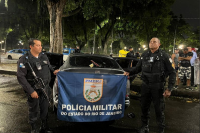 Perseguição termina com dois presos no Aterro; um era procurado por morte de turista argentino