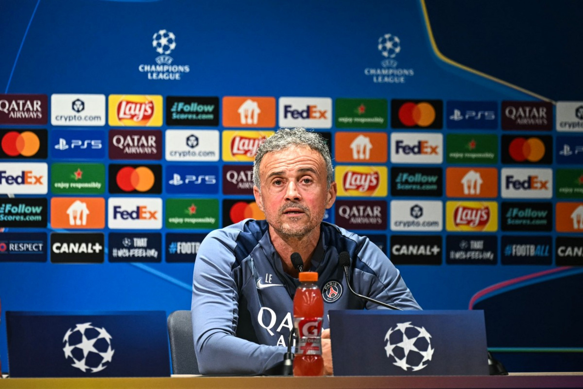 Luis Enrique exalta elenco do PSG na Liga dos Campeões: 'Não há equipe melhor que a nossa'