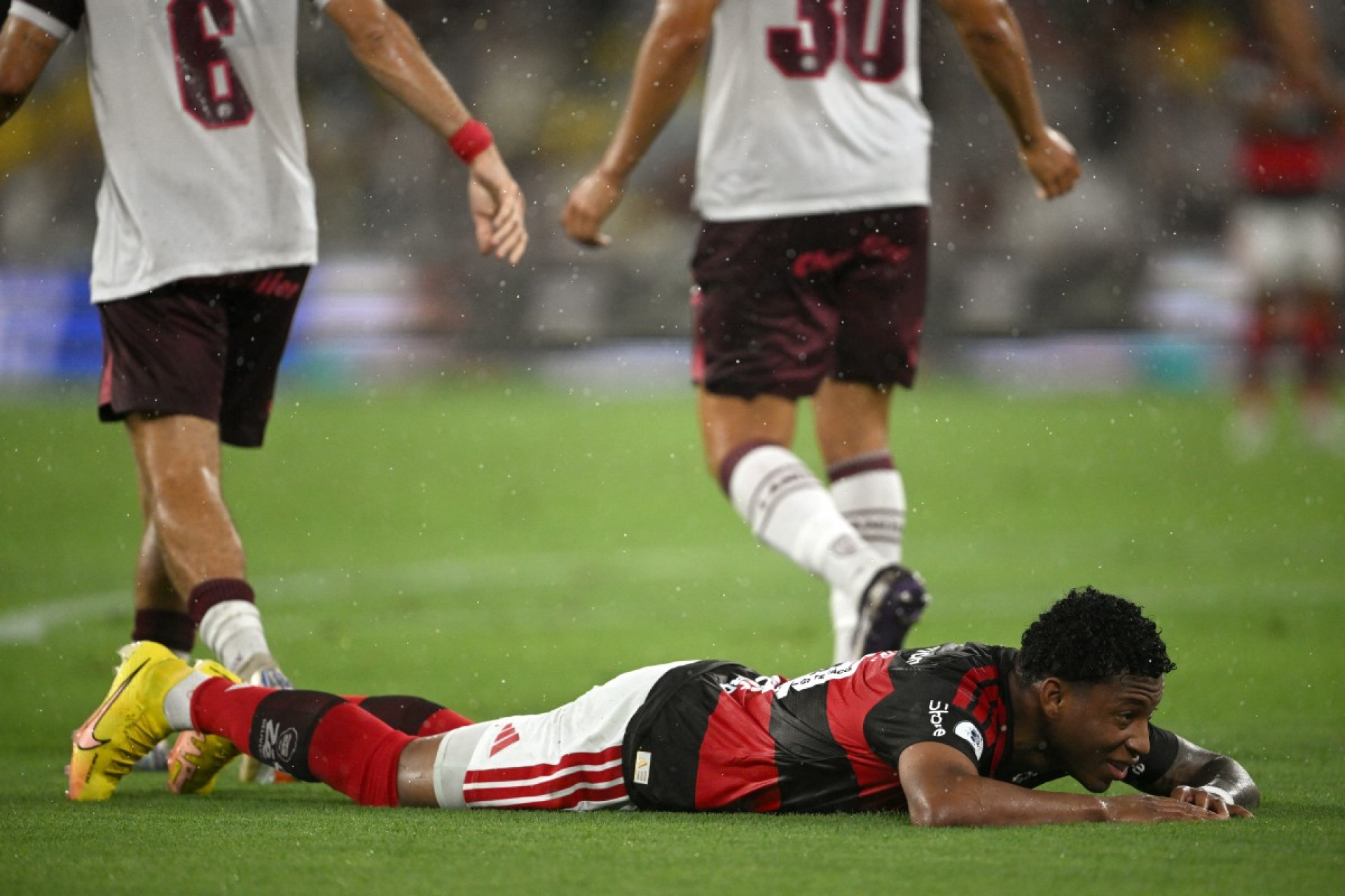 Flamengo x Lanus - MAURO PIMENTEL / AFP