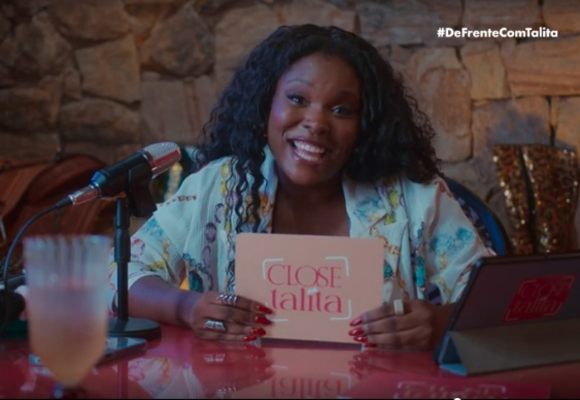  Luellem de Castro interpreta Talita Mendes em 'Coração Acelerado' - Reprodução de vídeo / TV Globo