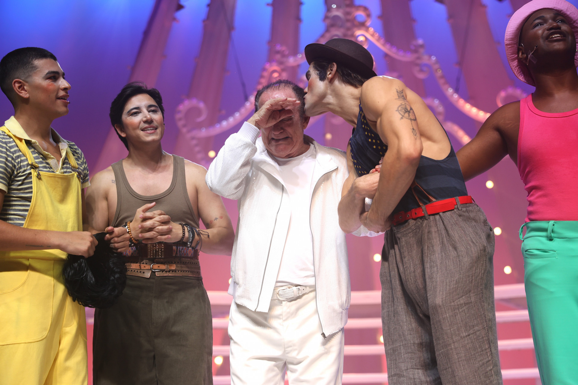 Renato Aragão se emociona na estreia do musical 'Adorável Trapalhão' no Rio - Roberto Filho / Brazil News