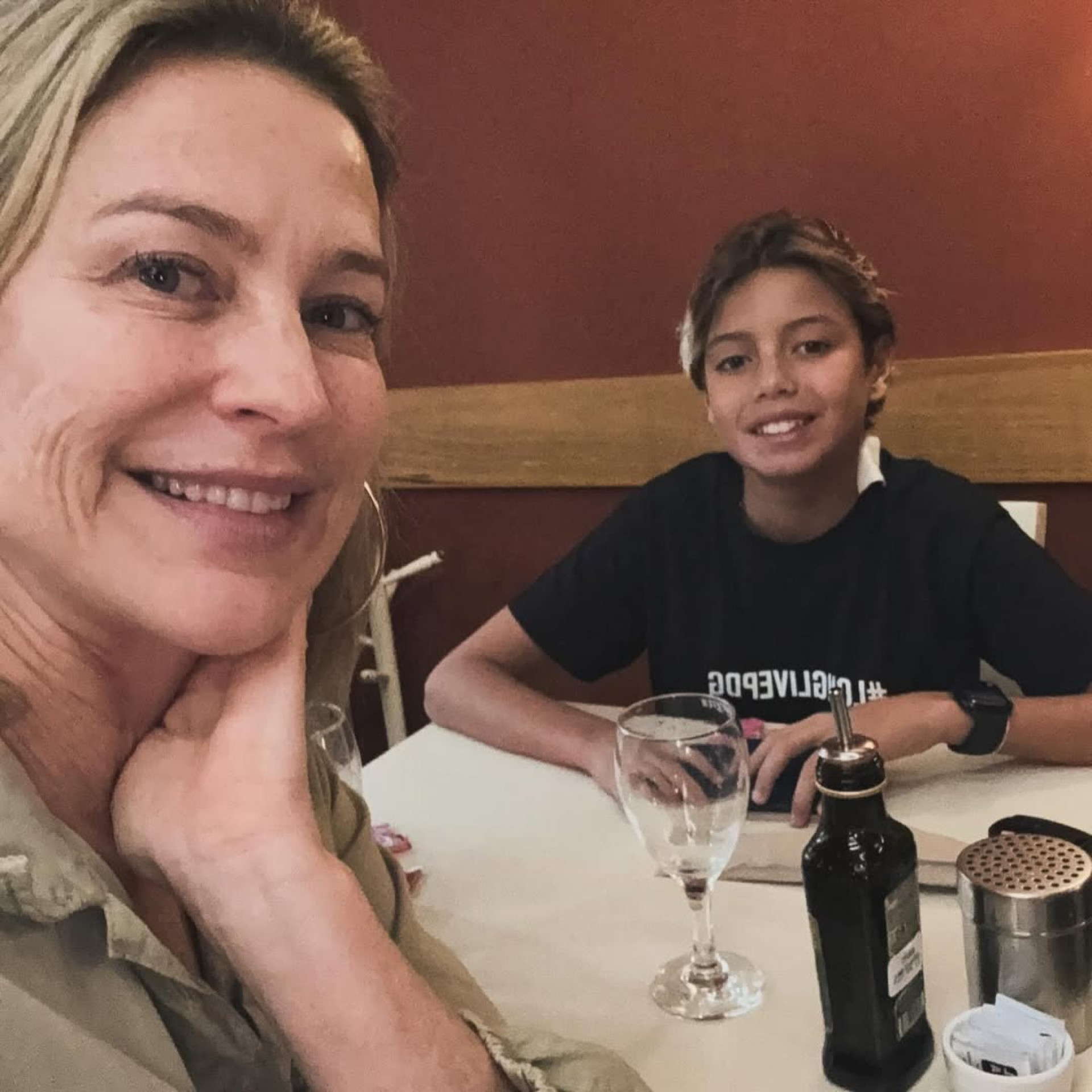 Luana Piovani e o filho Dom  - Reprodução / Instagram