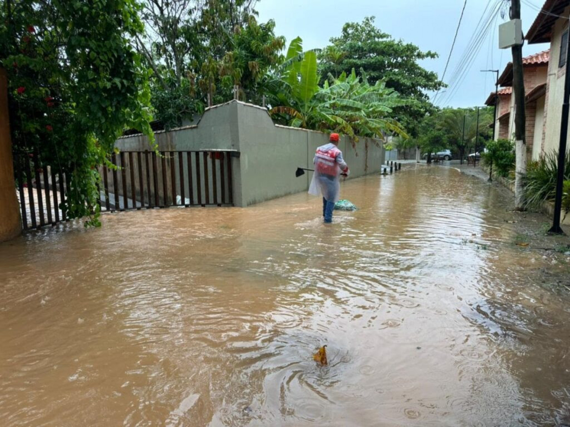 Chuva intensa - Ascom