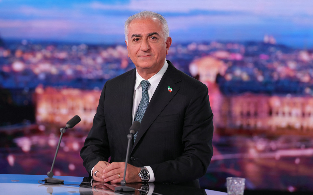 Reza Pahlavi, filho mais velho do último xá do Irã 
