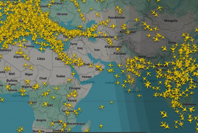 Empresas aéreas cancelam voos no Oriente Médio, em meio a ataques EUA x Irã