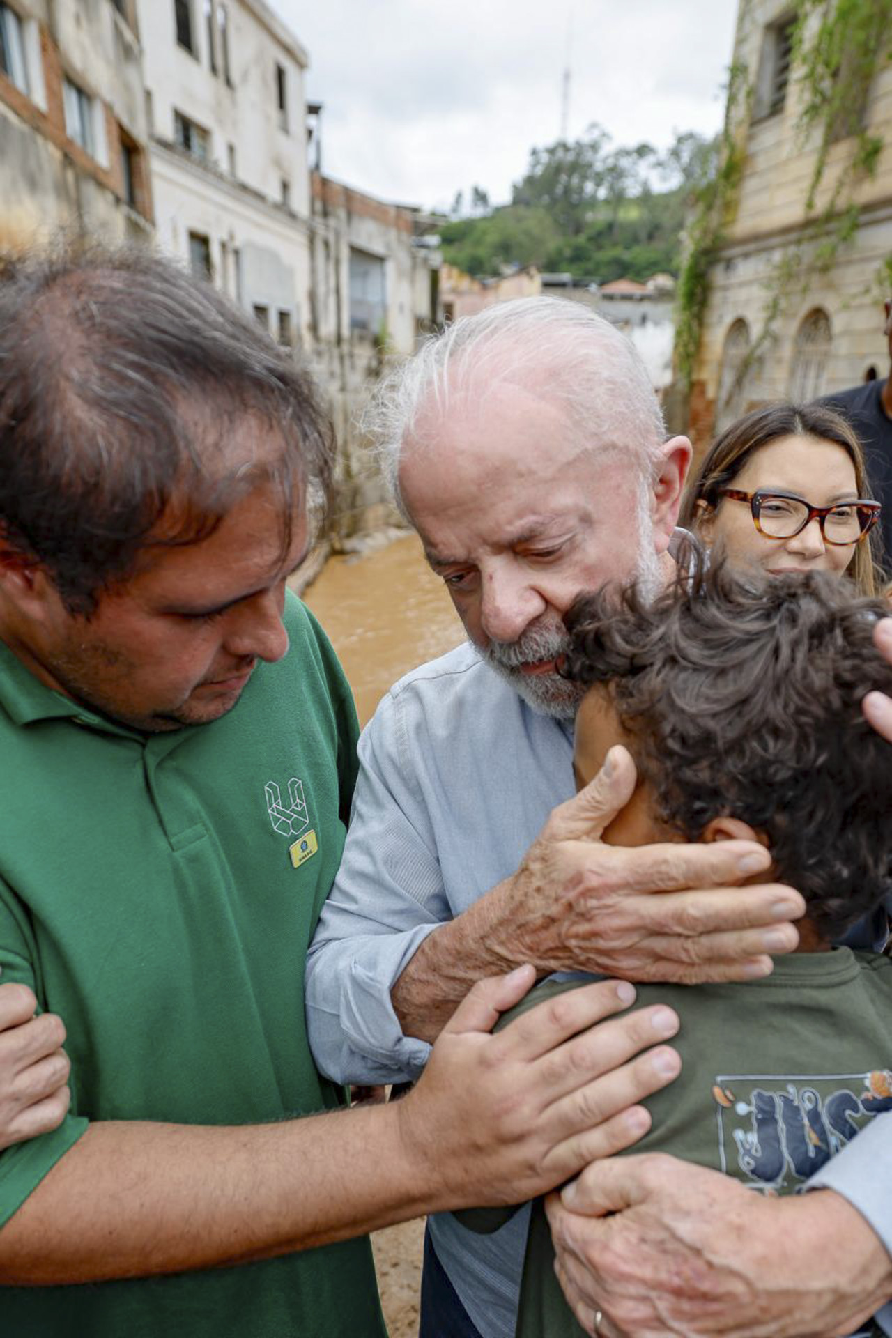 Lula visita áreas afetadas por enchentes, em Minas Gerais - Ricardo Stuckert / PR