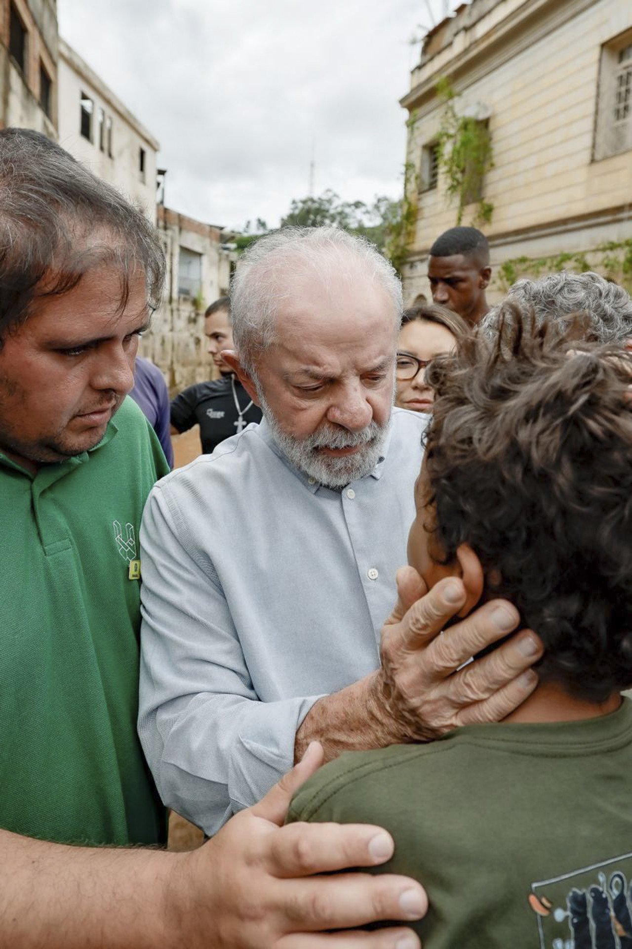Lula visita áreas afetadas por enchentes, em Minas Gerais - Ricardo Stuckert / PR