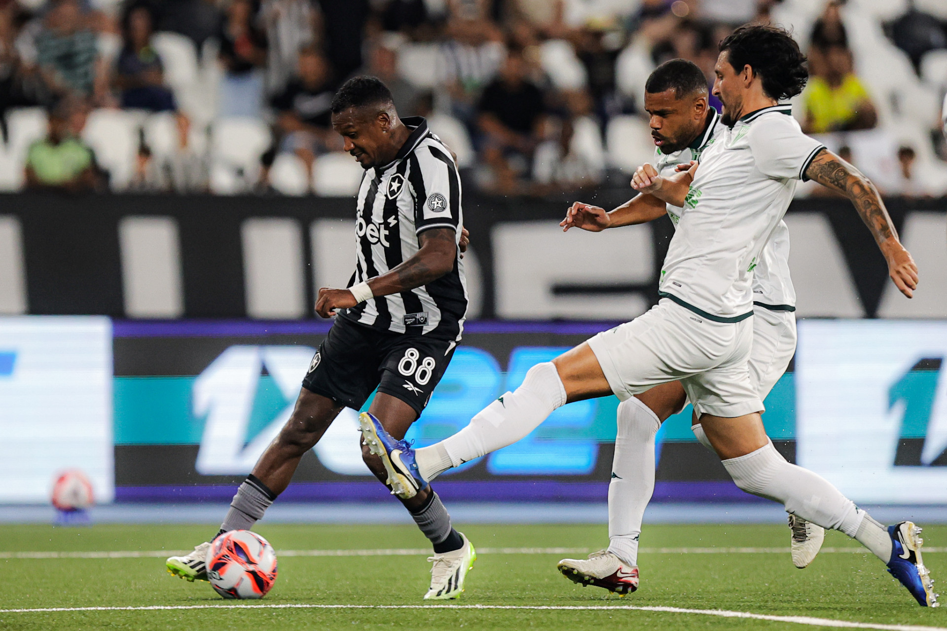 Lance do jogo entre Botafogo e Boavista -  Arthur Barreto/Botafogo