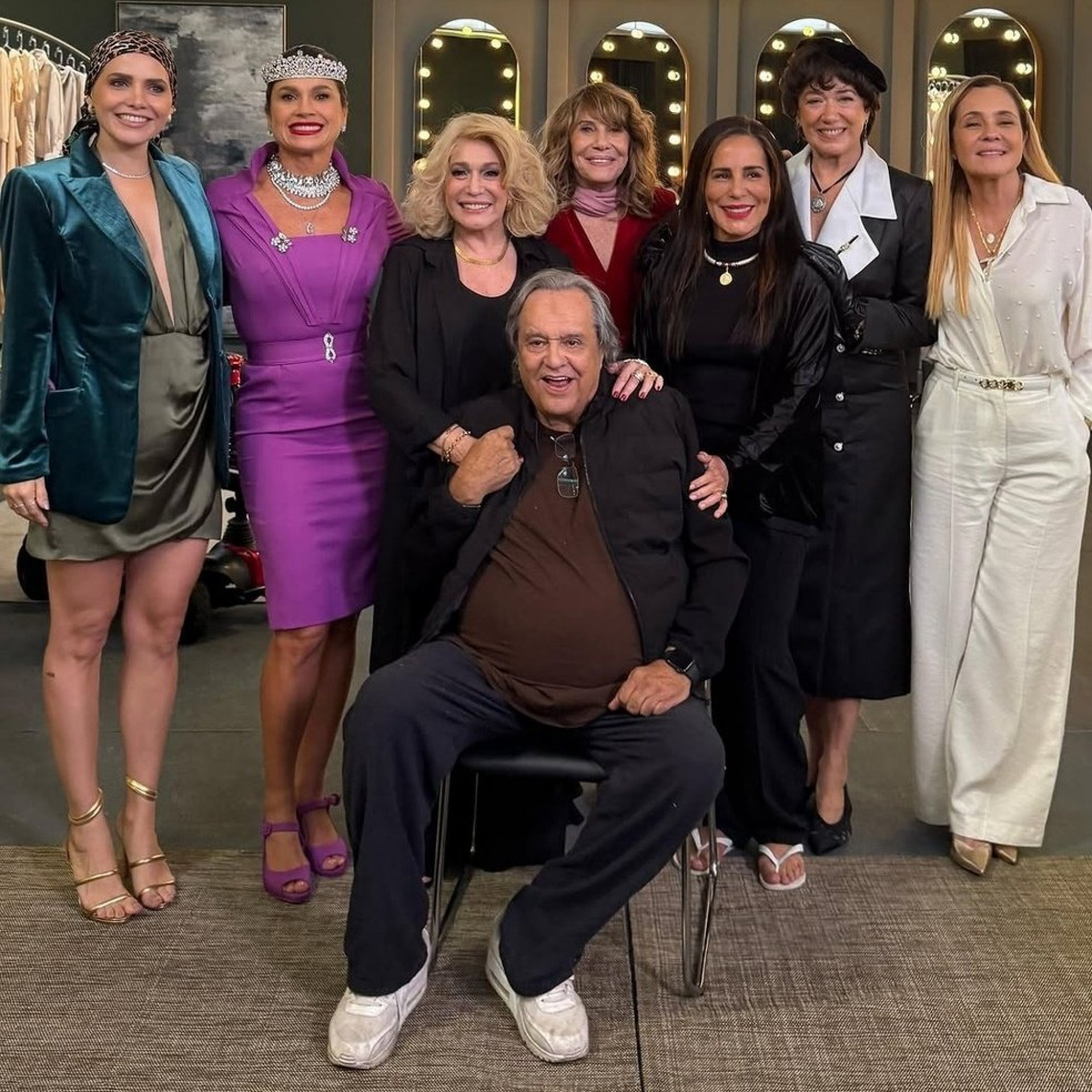 Último trabalho de Dennis Carvalho foi 'Encontro das vilãs' nos 60 anos de Globo - Reprodução / Globo