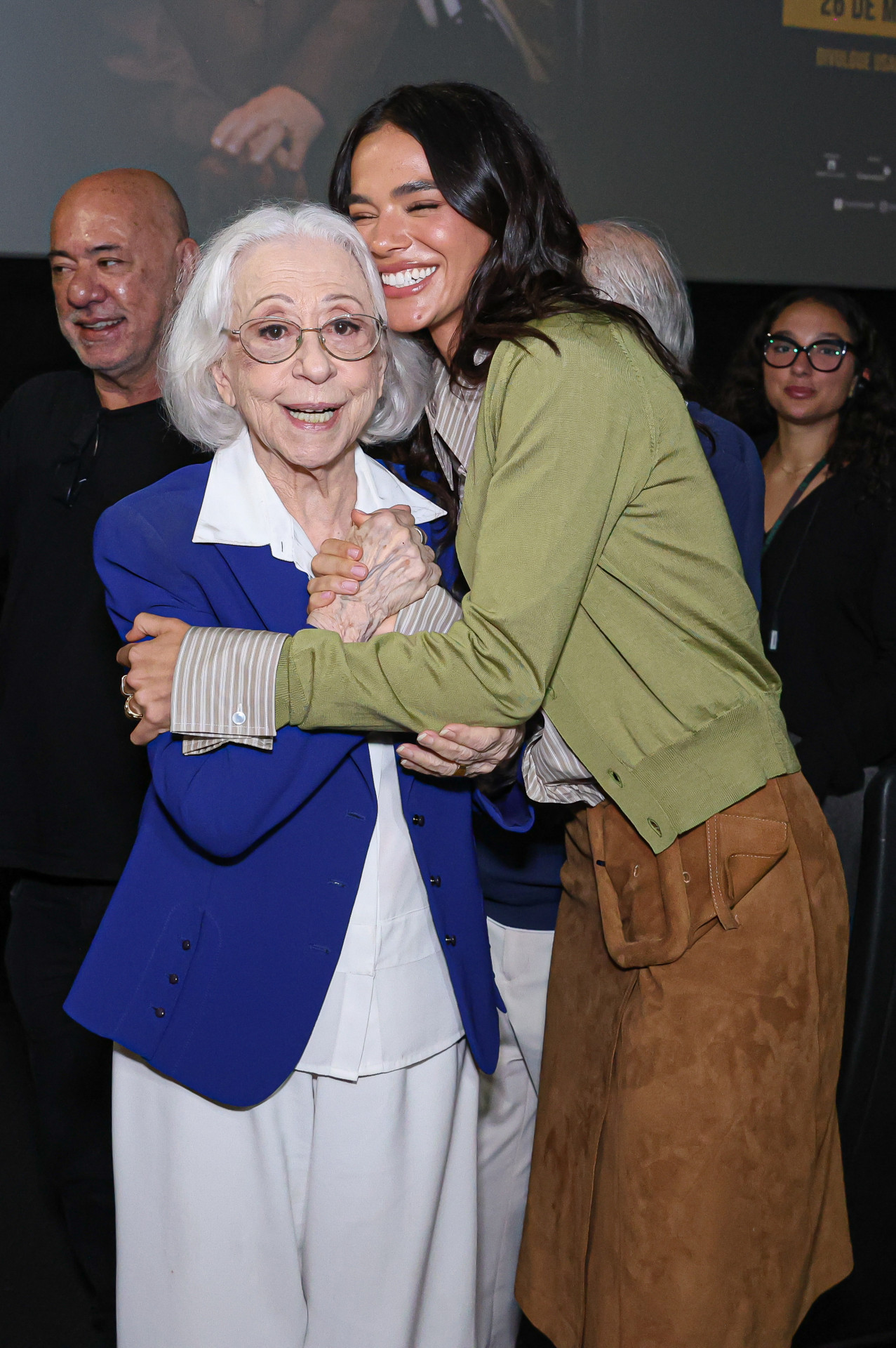 Fernanda Montenegro e Bruna Marquezine - Roberto Filho / Brazil News