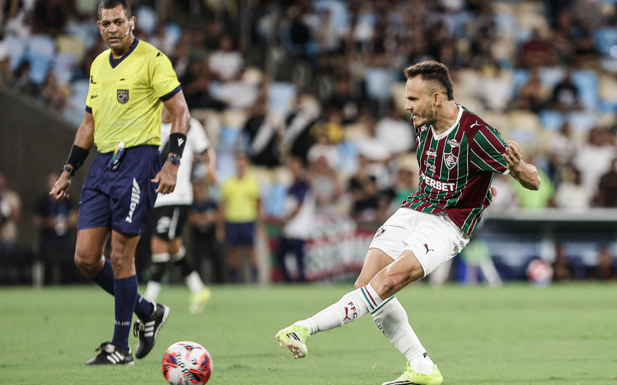 Rio de Janeiro, Brasil - 01/03/2026 - Estádio Maracanã.   
Fluminense enfrenta o Vasco esta noite no Maracanã pela partida de volta das semifinais do Campeonato Carioca 2026.
FOTO: LUCAS MERÇON / FLUMINENSE F.C.

IMPORTANTE: Imagem destinada a uso institucional e divulgação, seu
uso comercial está vetado incondicionalmente por seu autor e o
Fluminense Football Club.É obrigatório mencionar o nome do autor ou
usar a imagem.
.
IMPORTANT: Image intended for institutional use and distribution.
Commercial use is prohibited unconditionally by its author and
Fluminense Football Club. It is mandatory to mention the name of the
author or use the image.
.
IMPORTANTE: Imágen para uso solamente institucional y distribuición. El
uso comercial es prohibido por su autor y por el Fluminense FootballClub. 
És mandatório mencionar el nombre del autor ao usar el imágen.