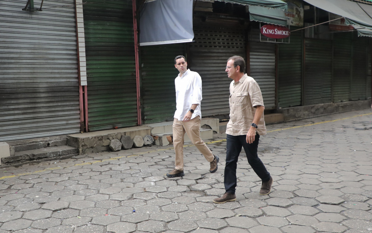 Evento de inauguração do projeto do Novo Mercado Popular da Uruguaiana - Foto: Divulgação / Prefeitura do Rio