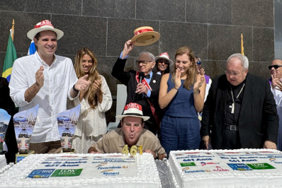 Santuário Cristo Redentor celebra missa em homenagem aos 461 anos do Rio