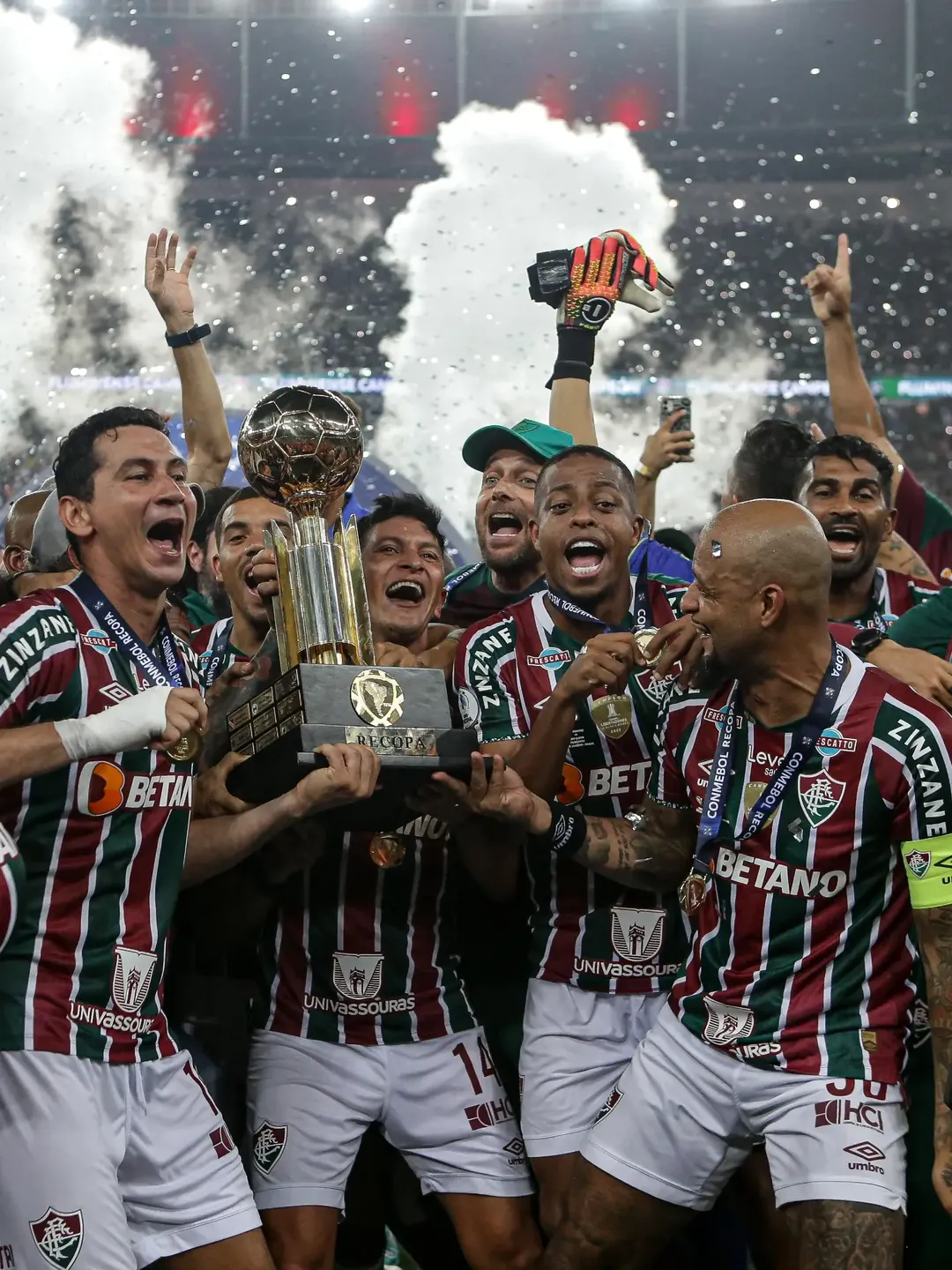 Sem Arias, Fluminense relembra título da Recopa de 2024