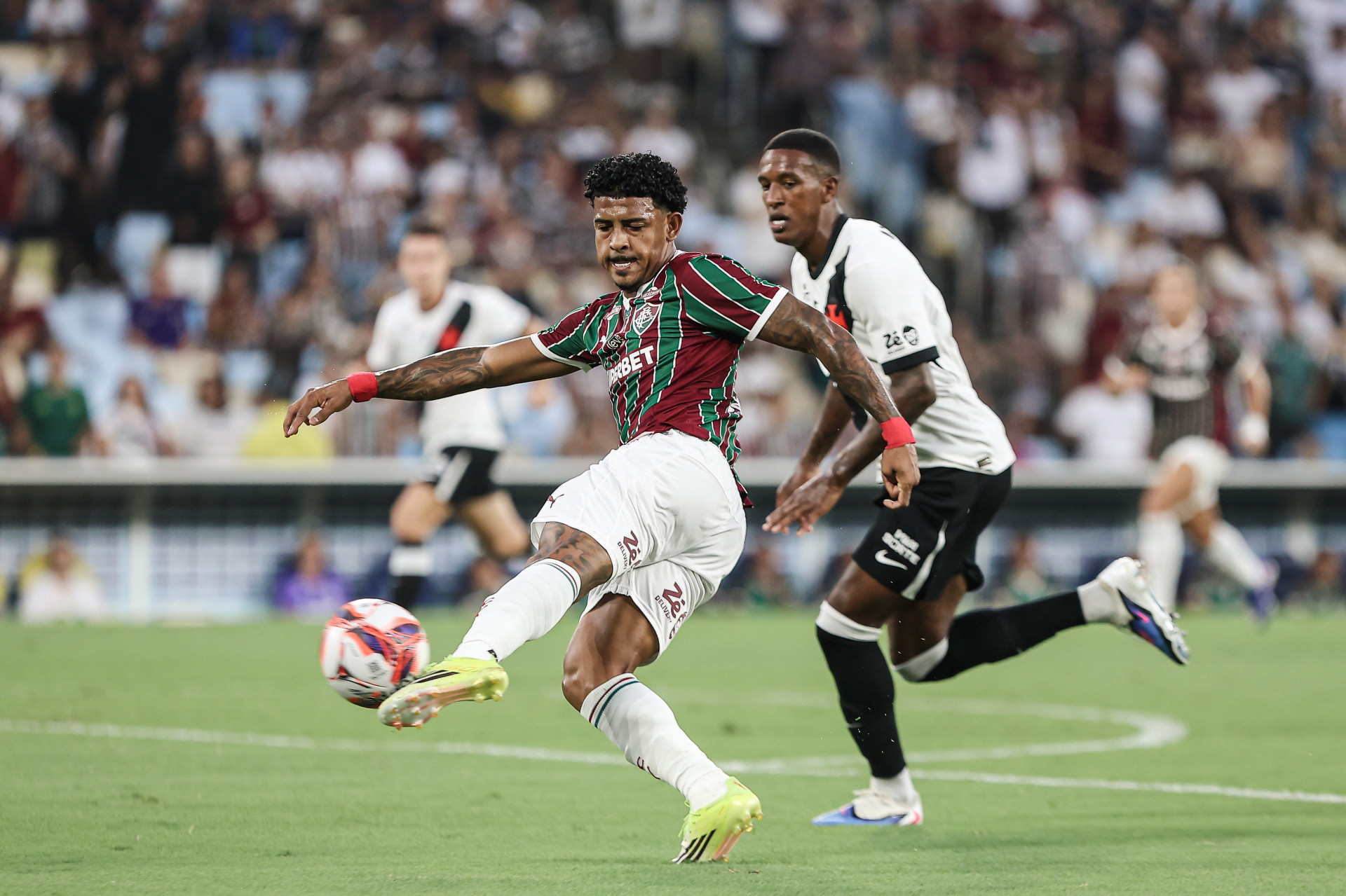Rio de Janeiro, Brasil - 01/03/2026 - Estádio Maracanã.   
Fluminense enfrenta o Vasco esta noite no Maracanã pela partida de volta das semifinais do Campeonato Carioca 2026.
FOTO: LUCAS MERÇON / FLUMINENSE F.C.

IMPORTANTE: Imagem destinada a uso institucional e divulgação, seu
uso comercial está vetado incondicionalmente por seu autor e o
Fluminense Football Club.É obrigatório mencionar o nome do autor ou
usar a imagem.
.
IMPORTANT: Image intended for institutional use and distribution.
Commercial use is prohibited unconditionally by its author and
Fluminense Football Club. It is mandatory to mention the name of the
author or use the image.
.
IMPORTANTE: Imágen para uso solamente institucional y distribuición. El
uso comercial es prohibido por su autor y por el Fluminense FootballClub. 
És mandatório mencionar el nombre del autor ao usar el imágen. - LUCAS MERÇON / FLUMINENSE F.C.