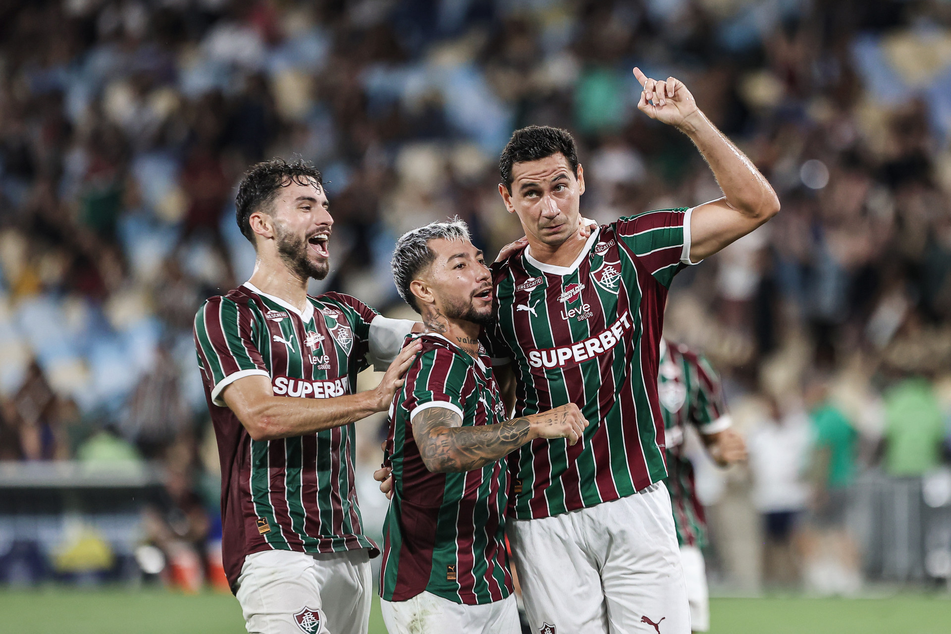 Rio de Janeiro, Brasil - 01/03/2026 - Estádio Maracanã.   
Fluminense enfrenta o Vasco esta noite no Maracanã pela partida de volta das semifinais do Campeonato Carioca 2026.
FOTO: LUCAS MERÇON / FLUMINENSE F.C.

IMPORTANTE: Imagem destinada a uso institucional e divulgação, seu
uso comercial está vetado incondicionalmente por seu autor e o
Fluminense Football Club.É obrigatório mencionar o nome do autor ou
usar a imagem.
.
IMPORTANT: Image intended for institutional use and distribution.
Commercial use is prohibited unconditionally by its author and
Fluminense Football Club. It is mandatory to mention the name of the
author or use the image.
.
IMPORTANTE: Imágen para uso solamente institucional y distribuición. El
uso comercial es prohibido por su autor y por el Fluminense FootballClub. 
És mandatório mencionar el nombre del autor ao usar el imágen. - LUCAS MERÇON / FLUMINENSE F.C