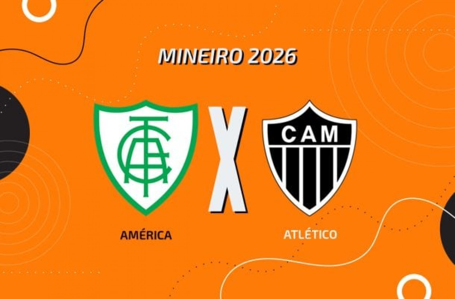 Am&eacute;rica x Atl&eacute;tico, AO VIVO, com a Voz do Esporte, &agrave;s 16h30