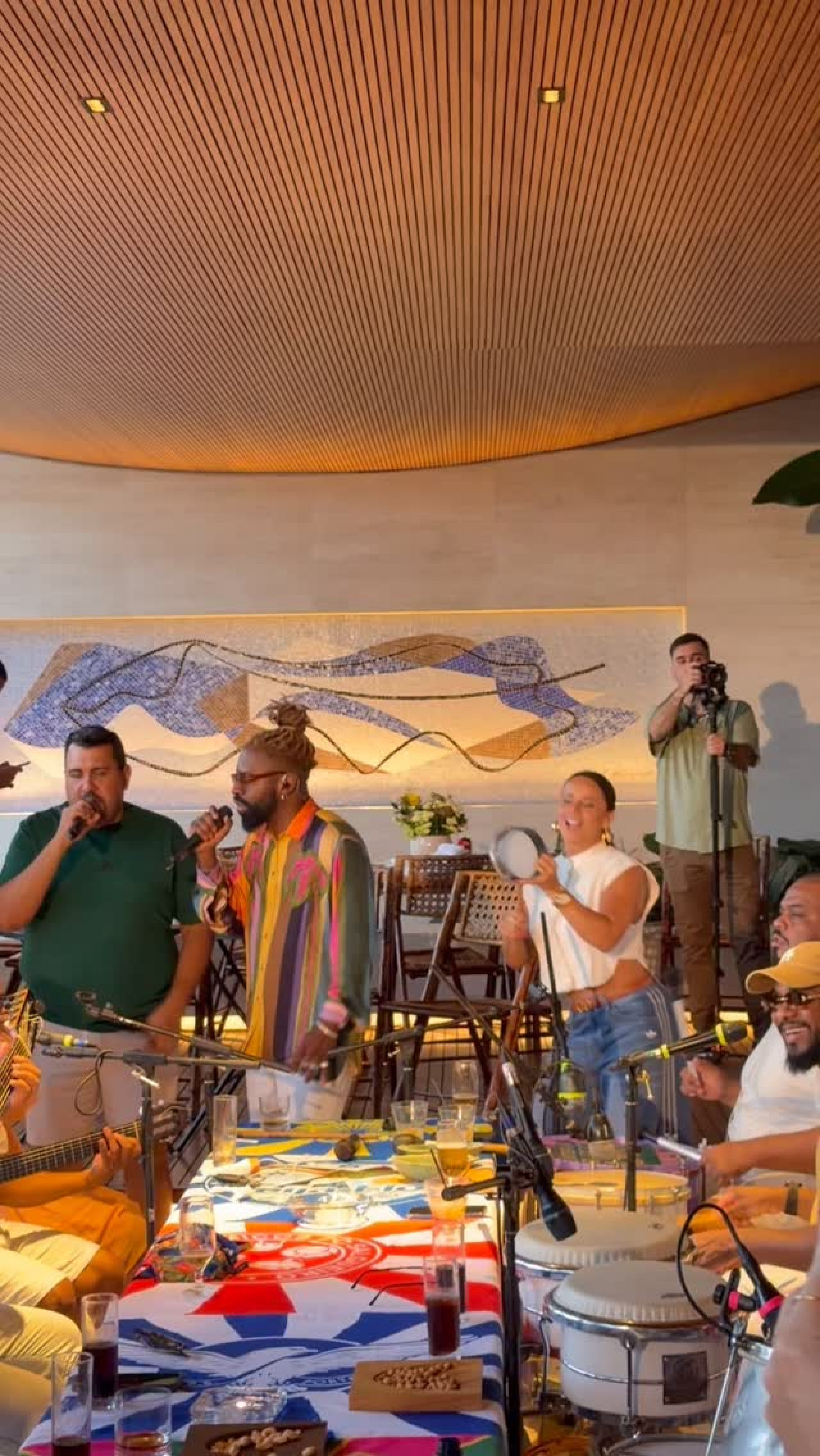 Famosos se reúnem em feijoada - Reprodução / Instagram