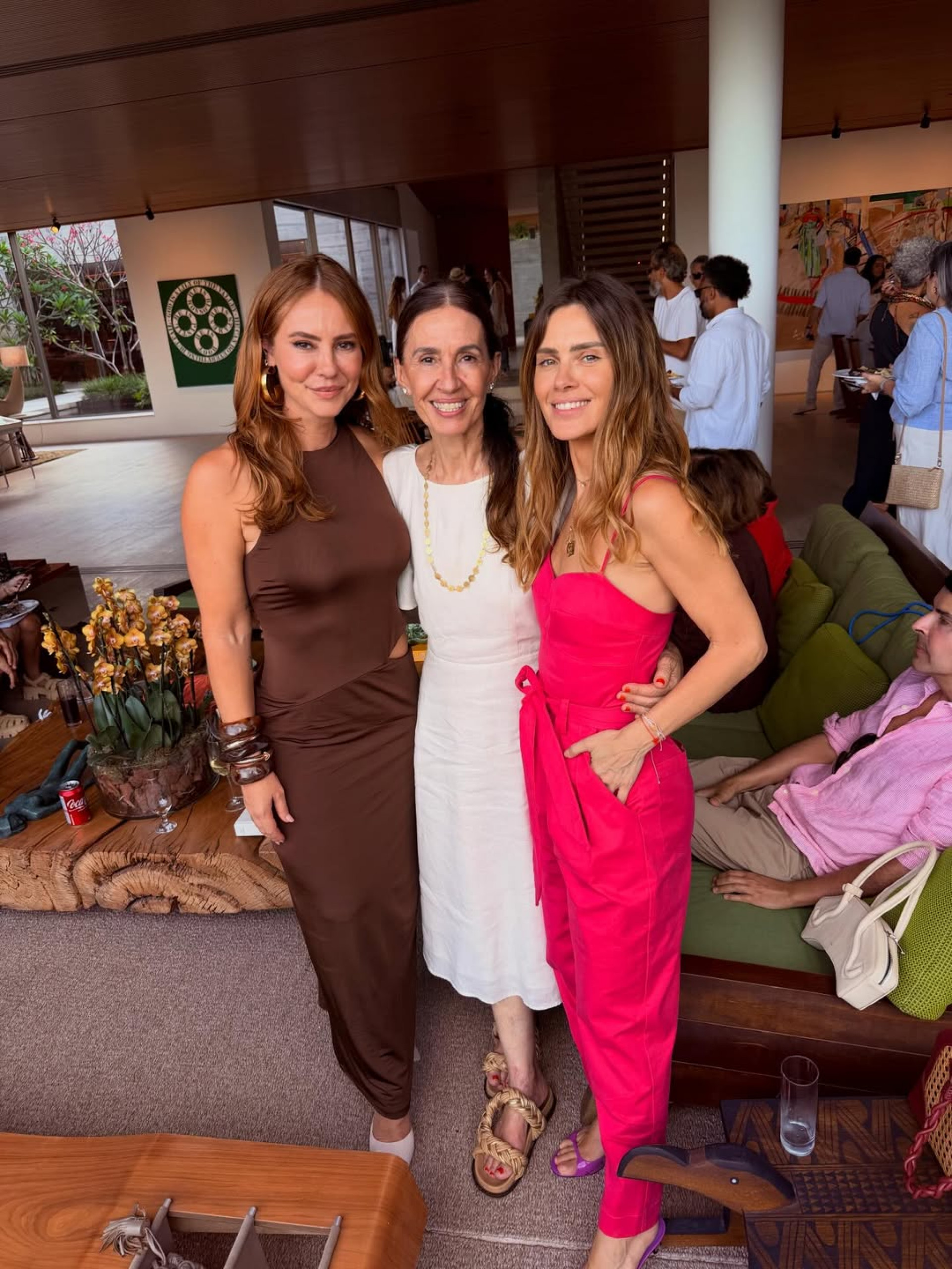 Paolla Oliveira, Flora Gil e Carolina Dieckmmann - Reprodução / Instagram