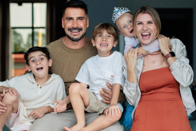 Julio Rocha se emociona ao ver ultrassom do quarto filho e brinca com semelhança: 'Parece uma selfie'