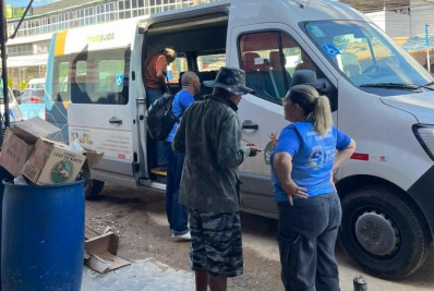 Prefeitura de Belford Roxo realiza nova ação de abordagem social no Centro da cidade