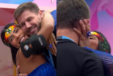 'BBB 26': Marciele beija Jonas e reação do brother vira assunto na web