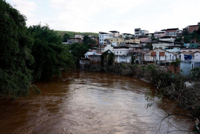 Mais de 1,2 mil cidades estão em alerta por causa de chuvas