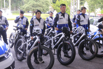 Programa Segurança Presente recebe viaturas e bicicletas elétricas