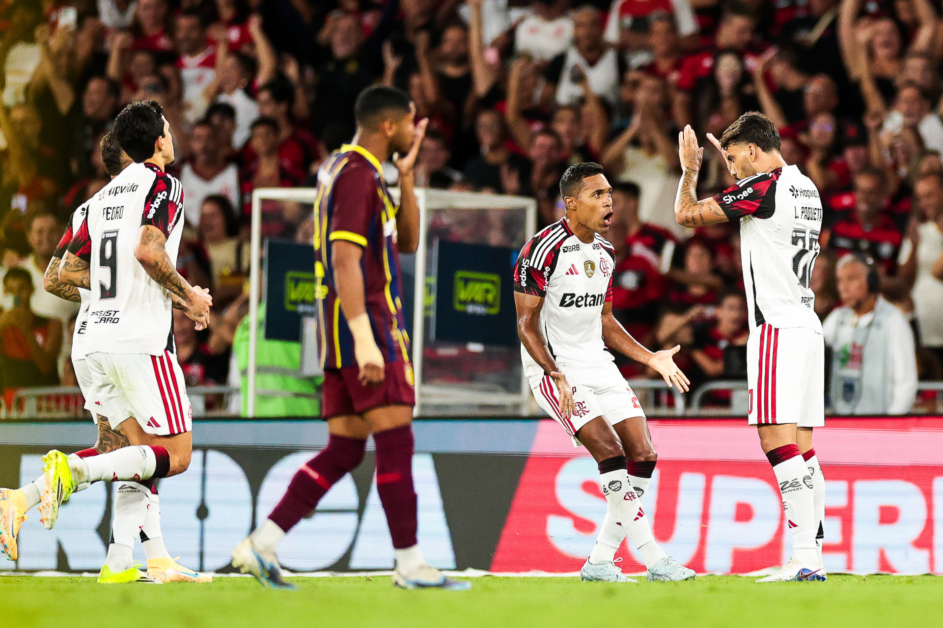O Flamengo venceu o Madureira no Maracanã - Gilvan de Souza/Flamengo