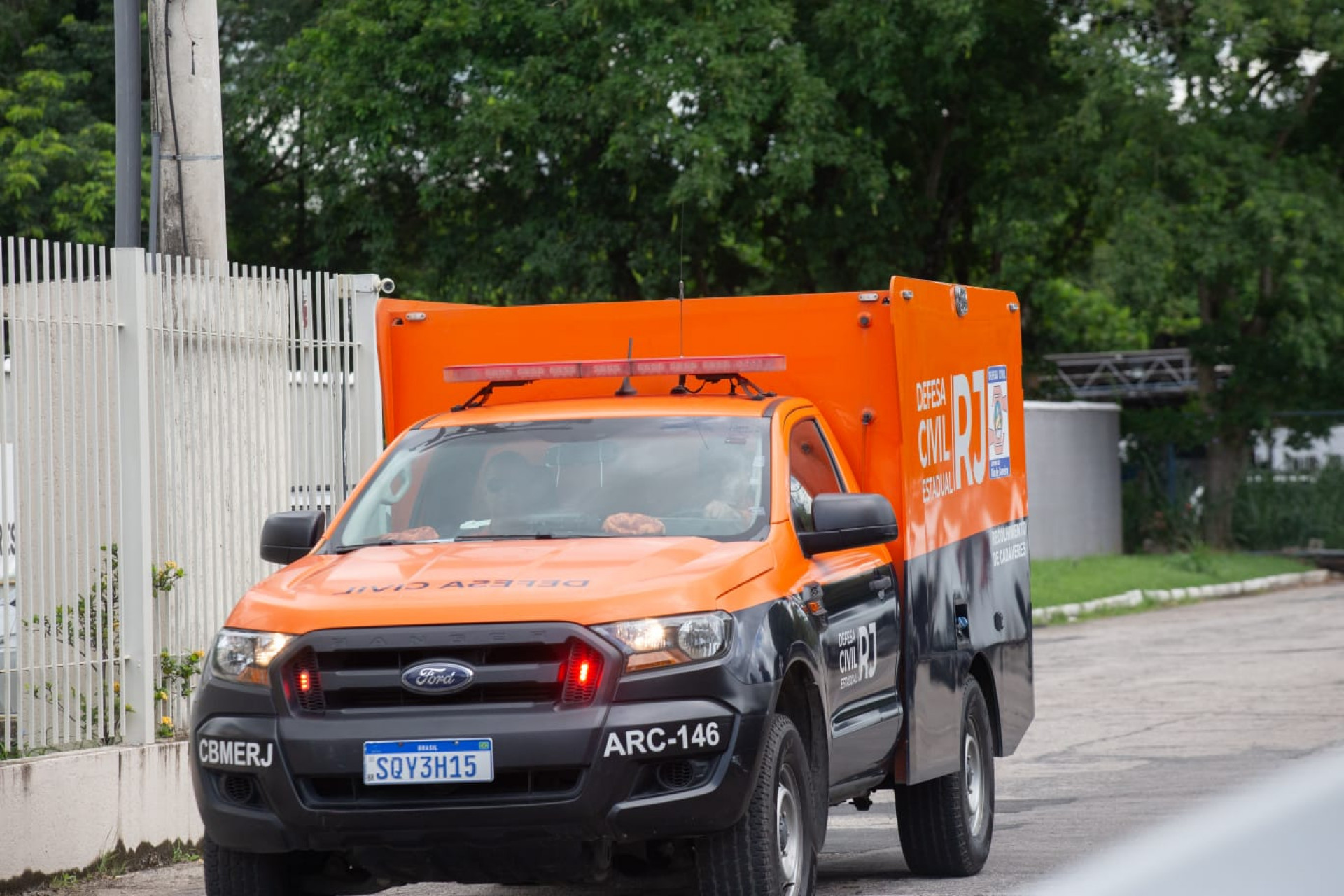 Corpo de Ana Vitória foi encaminhado para o IML de Campo Grande - Érica Martin / Agência O Dia
