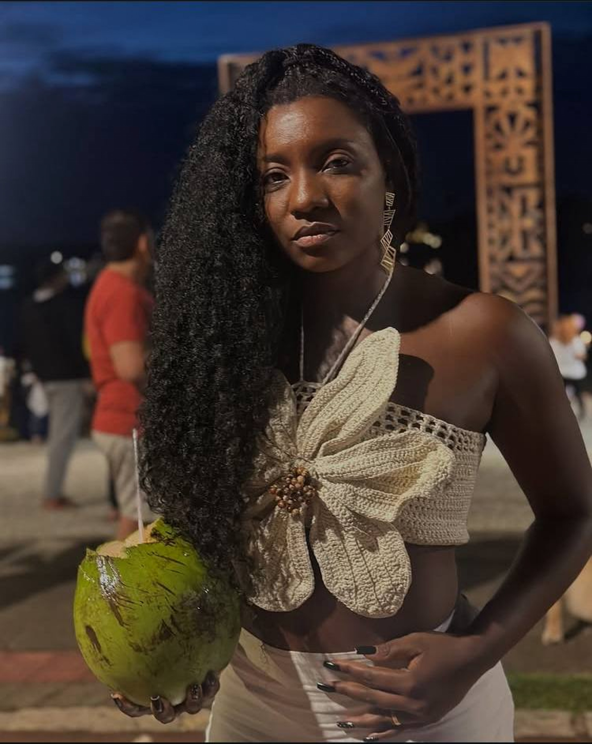 Sambista Adriana Araújo está internada em estado gravíssimo após sofrer um aneurisma cerebral  - Reprodução/ redes sociais