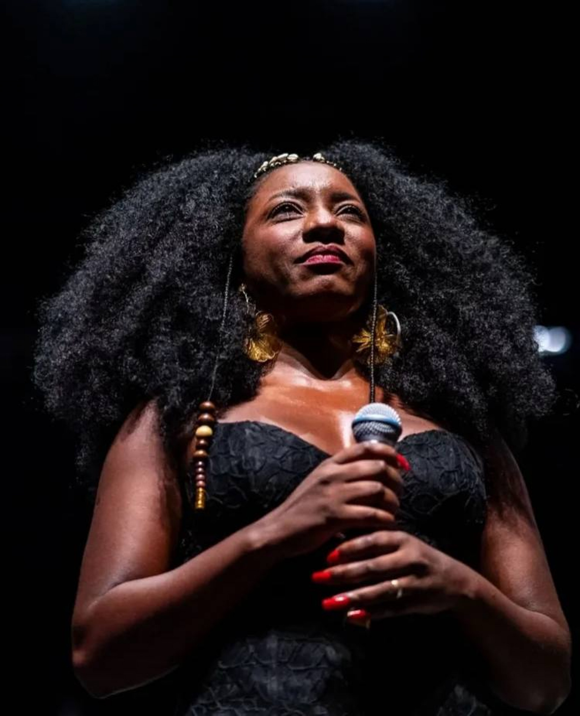 Sambista Adriana Araújo está internada em estado gravíssimo após sofrer um aneurisma cerebral  - Reprodução/ redes sociais