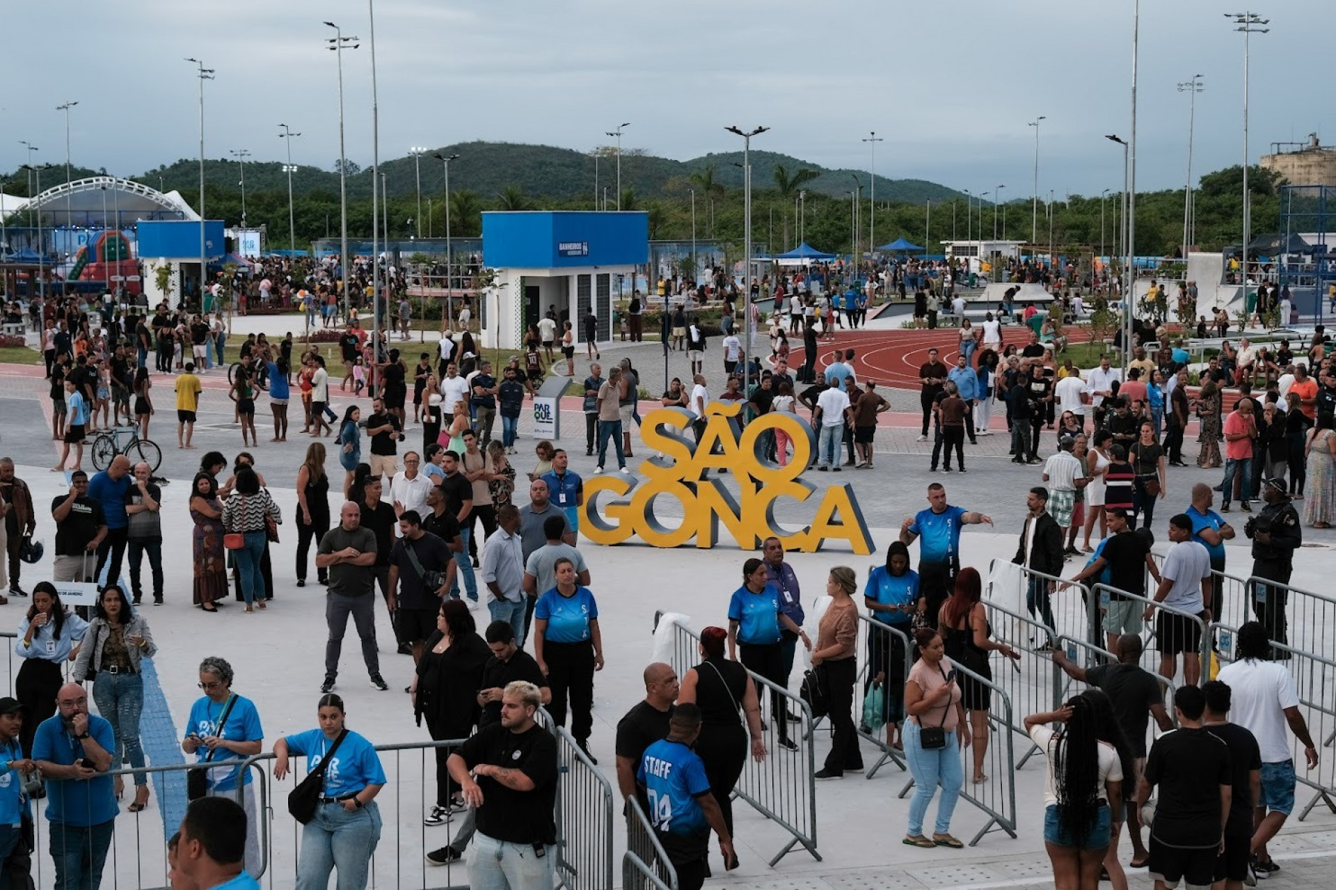 Parque RJ Nosso Sonho foi inaugurado em São Gonçalo - Divulgação / Carlos Magno 